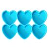 Heart Shape Earring Mold Jewelry Casting Mold Silicone Keychain Diy Crafts Mold