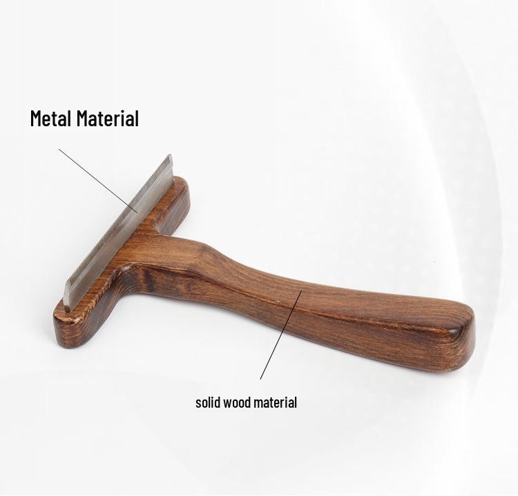 Pet Grooming Comb: Cat & Dog Hair Removal Tool for Loose Hair