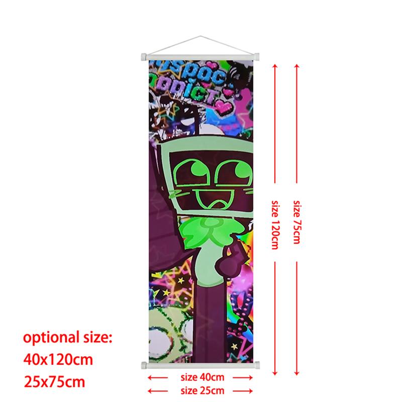 Dandy's World Wallpaper Wall Artwork Canvas Painting Picture Print Hanging Scroll Poster Home Decoration Gaming Room Art