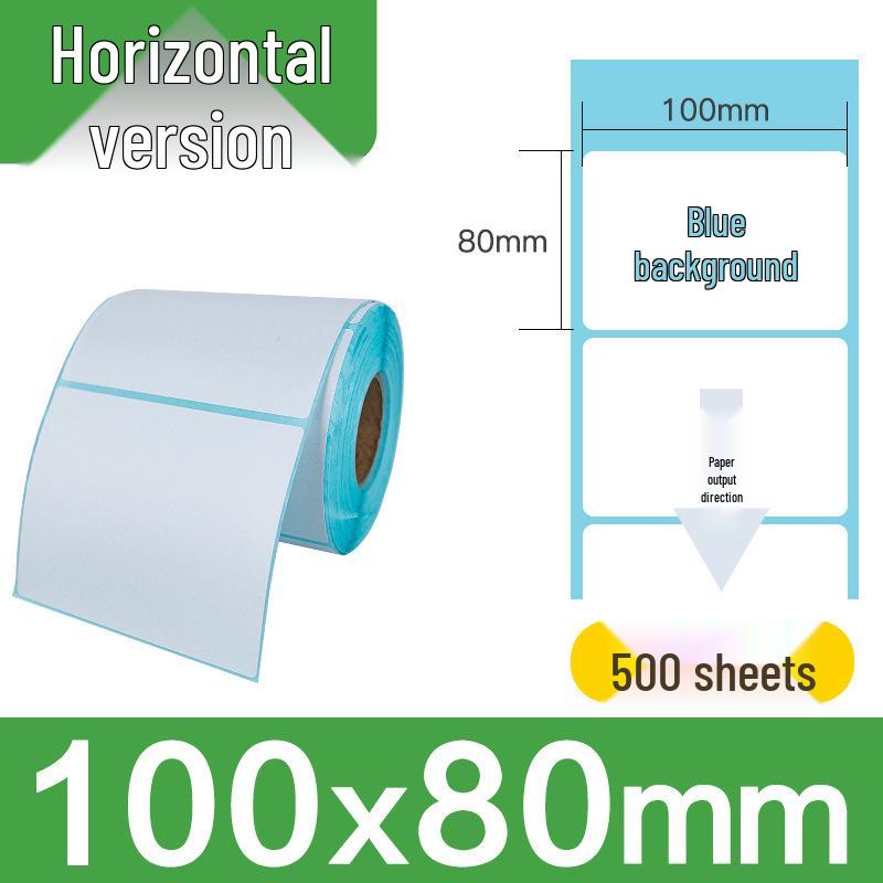 100x100x150 Durable Thermal Waybill & Barcode Label Paper