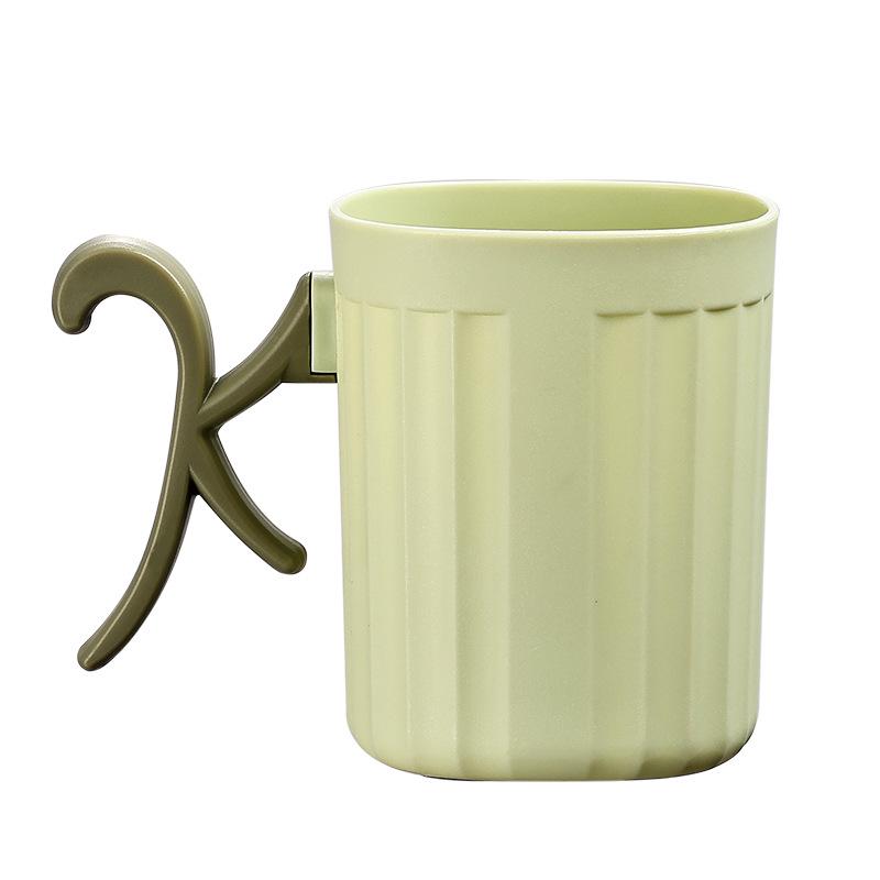 Modern Ins Style Plastic Toothbrush & Mouthwash Cup - Home Use Couples Tooth Mug