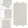 5/10 Peças Placa de Mica para Forno de Micro-ondas Placa de Cobertura de Guia de Onda Universal Cortável Resistente ao Calor Para Secadores de Cabelo, Torradeiras e Aquecedores
