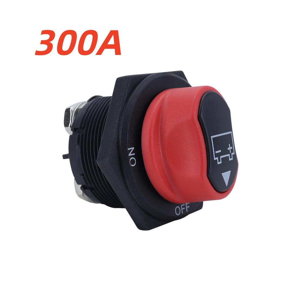 100A Yacht Battery Disconnect Knob Type Power Master Switch, 200A Capacity
