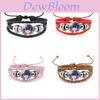 Elegant Demon Slayer Time Gem Leather Bracelet Hashibira Inosuke Unisex Design