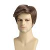 Wig European American Men's Fashionable Realistic Natural Handsome High-temperature Silk Short Head