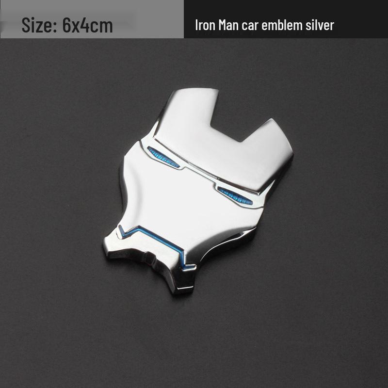3D Metal Iron Man Car Logo Sticker - Avengers Edition