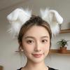 Animal Dog Ears Headband Furry Lolita Ears Headwear Party Costume Prop Hair Accessories  Children