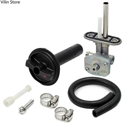 Robinet de Réservoir d'Essence Interrupteur et Levier pour Yamaha Kodiak YFM400FA YFM450FA 4x4