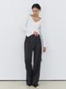 ETMON Unbalance Strap T-Shirt, Ivory