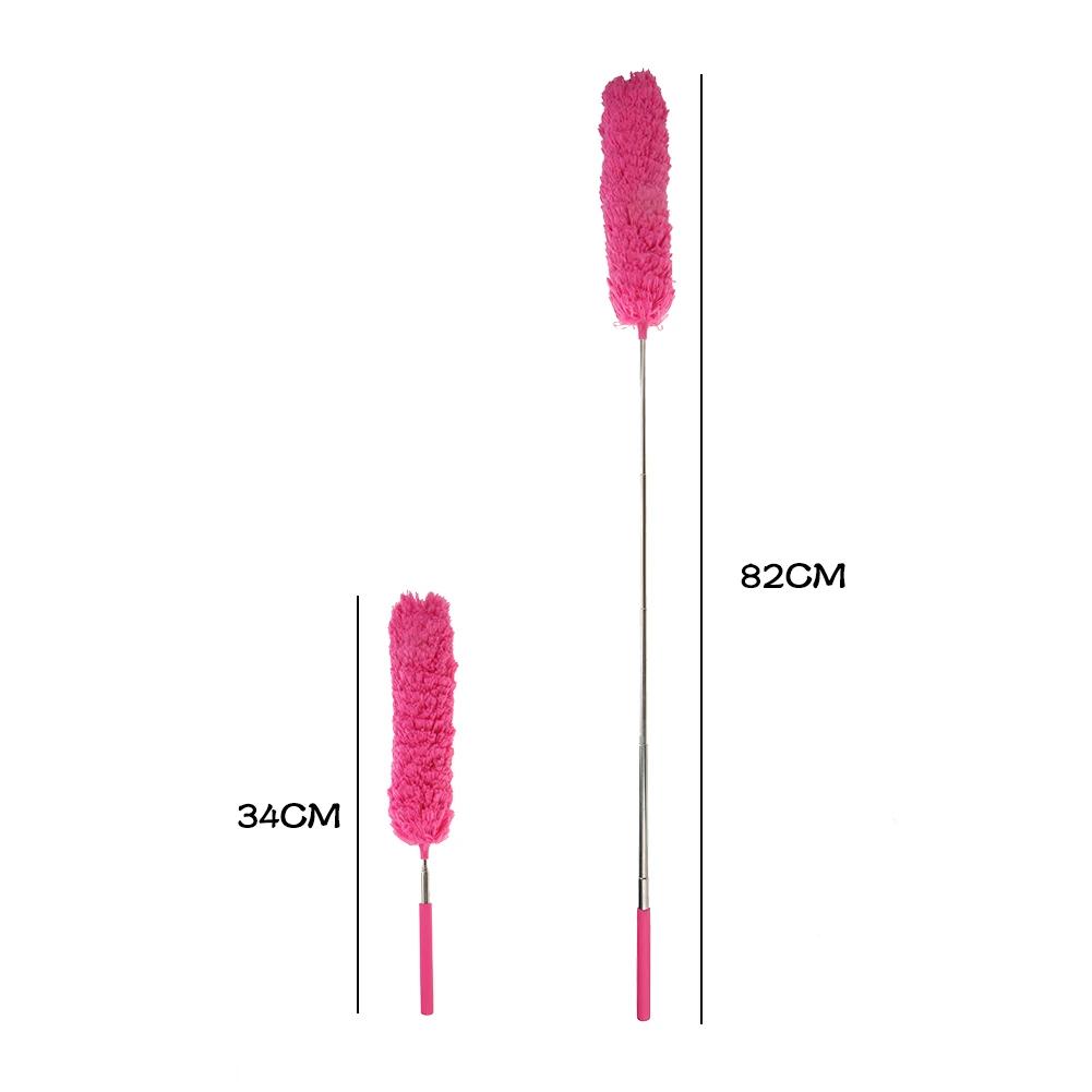 Microfiber Duster 2.8/2.5/1.4M Extendable Duster Cleaner Brush Telescopic Ceiling Lamp Dust Removal Dusters Home Cleaning Tools