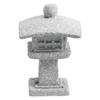 Japanese Pagoda Lantern Stone Sculpture Miniature Zen Garden Decor Aquarium Landscaping Ornament for Indoor Outdoor Garden