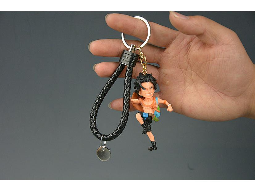 Piraten Schlüsselanhänger Geschenk: Blind Box Anime-Figuren - Monkey D. Luffy, Zoro, Chopper, Ace