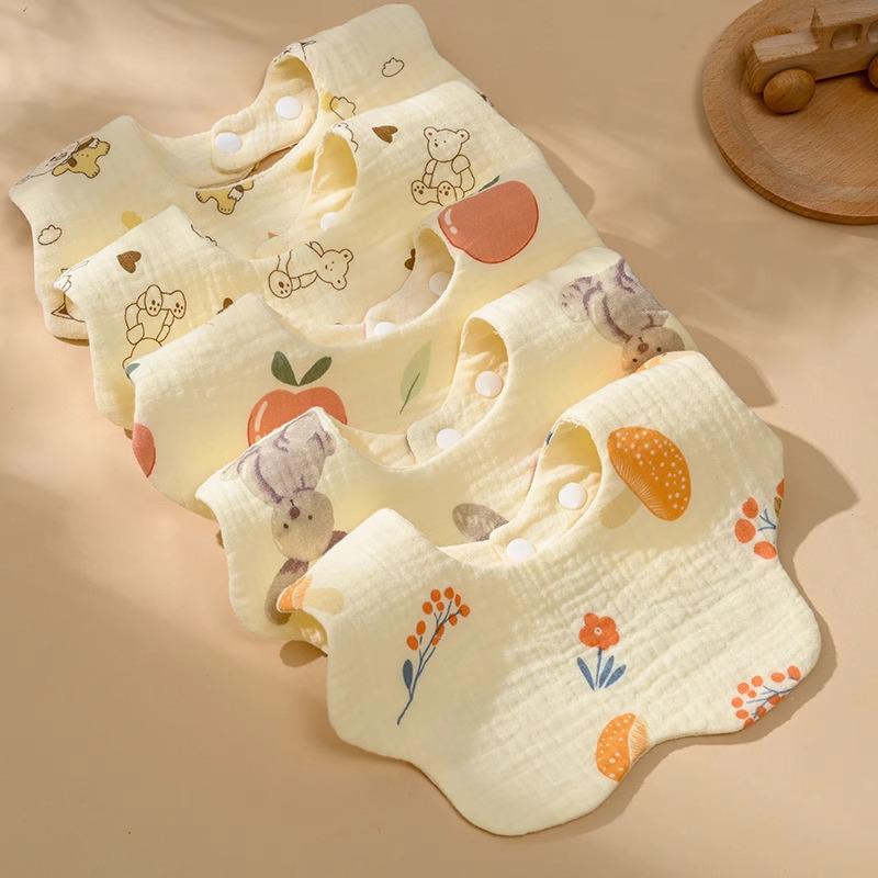 Newcomer Offer: Pure Cotton Baby Bib - Soft, Breathable, Anti-Spit-Up