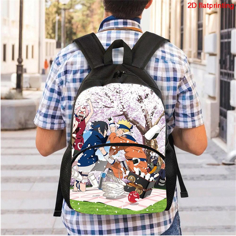 Children's Animated NARUTO Multi-Compartment Pen Case, Lightweight Children's Pencil Carrier, Children's Pencil Box Age 6-10