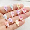 30 Stück Niedliche Mini Cartoon Bunte Mond Stern Lutscher Nail Art Harz Designer Charms DIY Handwerk Für Nagel 3D Dekorationen Schmuck