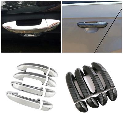 For Volkswagen VW Passat CC 2008-2017 Carbon Fiber Color Modify Chrome Door Handle Cover Trim Protection