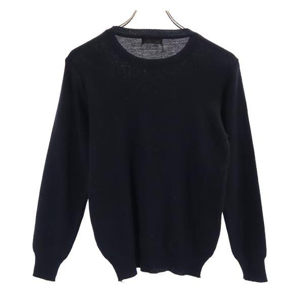 YVES SAINT LAURENT 80s 90s Old Wool Blend Long sleeve sweater 150 knit Kid's Used