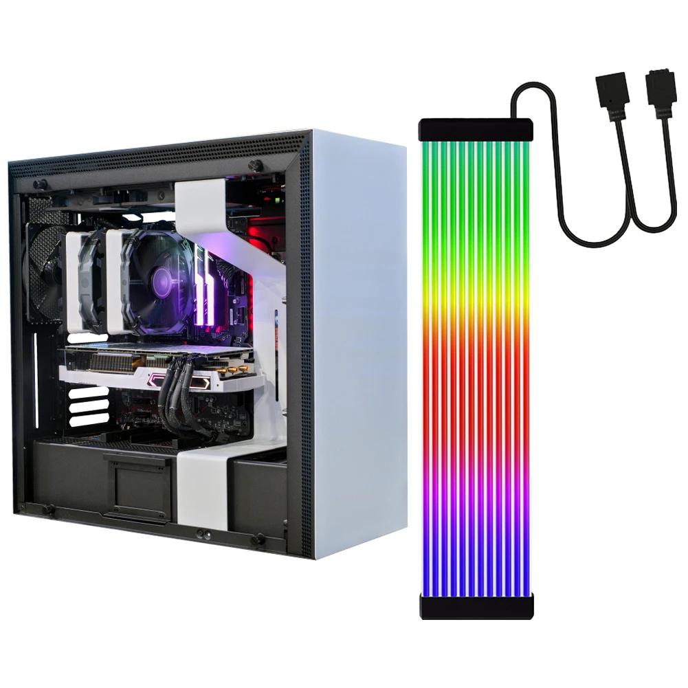 5V ARGB LED Light Strip 8/24PIN Motherboard Power Extension Cable Aura Sync Flexible for DIY Desktop Computer Lamp Strip Decor