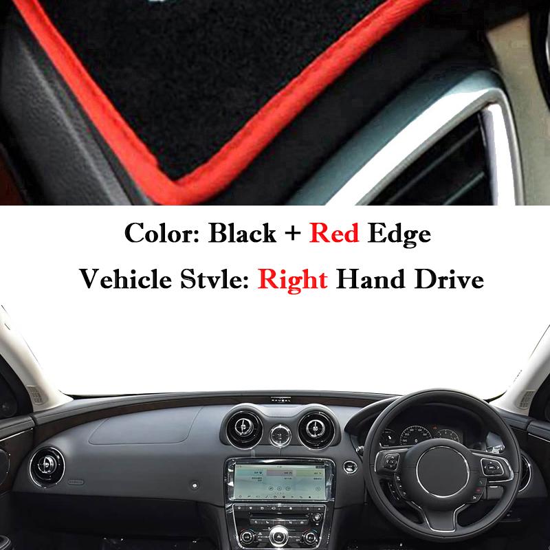 Car Dashboard Cover Mat Anti-UV Sunshade Cushion Carpet Protective Accessories for Jaguar XJ X351 2010-2015 2016 2017 2018 2019