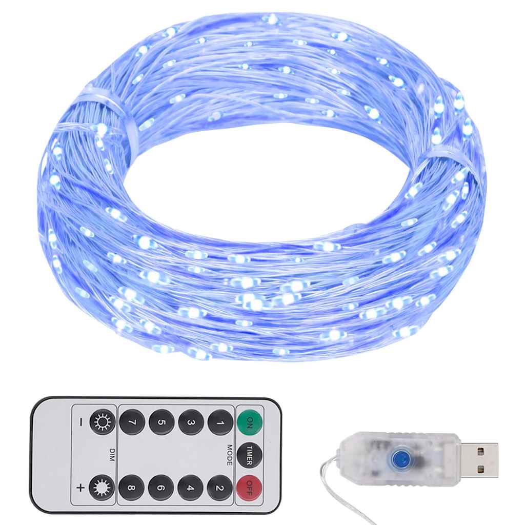 Vidaxl Lampki Led, 300 Diod, Niebieskie, 30 M