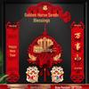 Magnetic Chinese Festive Door Decals Set