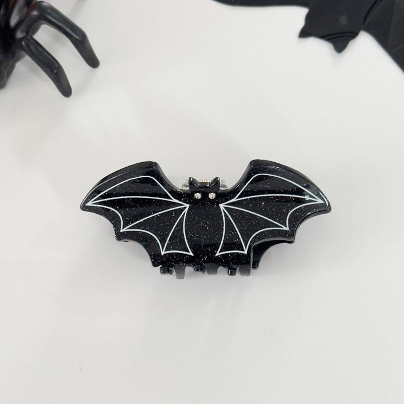 Sparkling Halloween Hairpins Permanent Acrylic Material Comfortable Wear Party Theme Accessories for Women Men Children