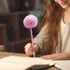 5 Pièces Stylo Bille Pompon Pelucheux Remplisseurs de Bas de Noël Fourniture de Fête de Noël pour Adultes Écriture Journalisation