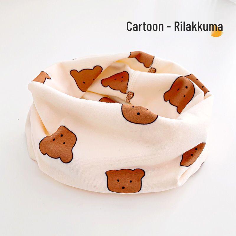 Kinder Koreanischer Stil Warmer Winddichter Bedruckter Schal - Atmungsaktiver & Weicher Nackenwärmer