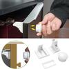 4Pcs Fridge Cupboard Closet Transparent Magnetic Child Kids Baby Safety Lock