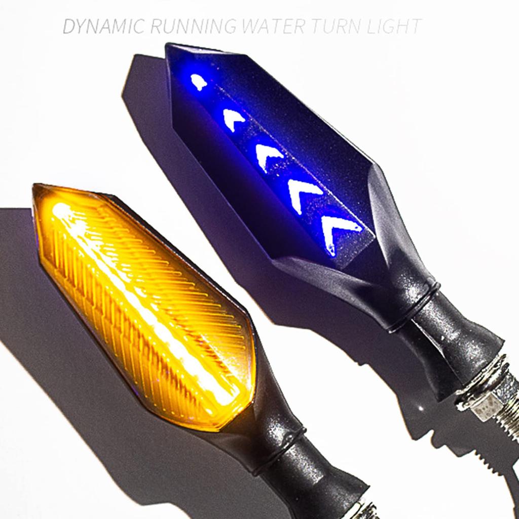XBERSTAR Electric Bicycle Light Set Front and Rear Turn Signal Brake Lamp 9W Low Beam Waterproof Line