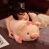 Cute Pink Pig Plush Toy Doll Soft Cute Pig Cloth Doll Throw Pillow Children Soothing Sleeping Doll