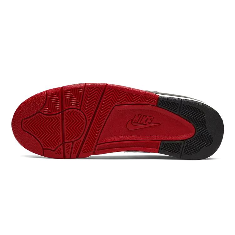 Nike Flight Legacy Vintage Basketball Shoes Unisex Mid top Red/White BQ4212-100(Team56-)