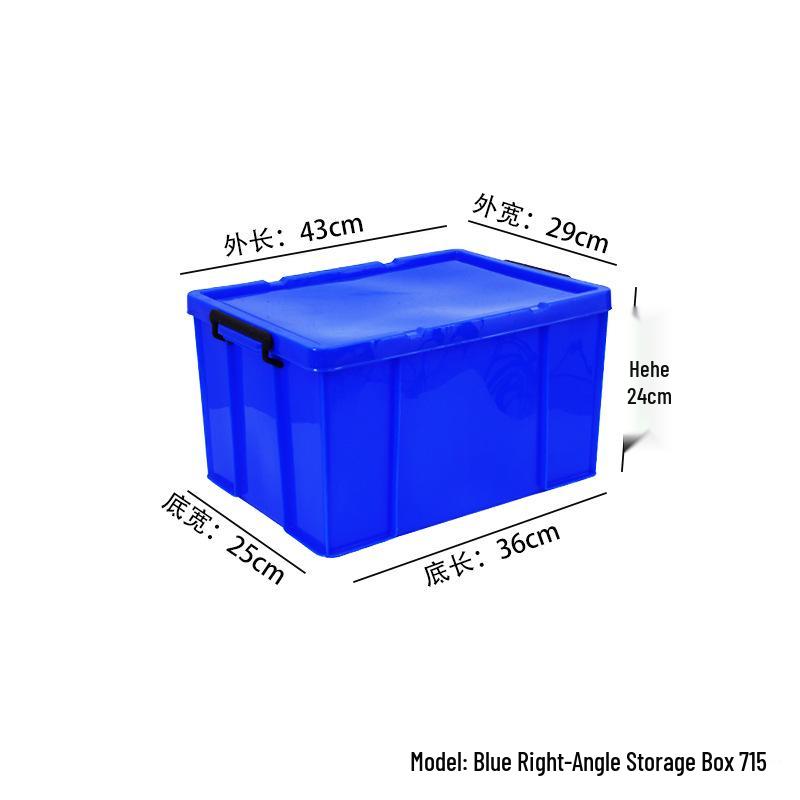 Large Transparent Handheld Food-Grade Storage Box