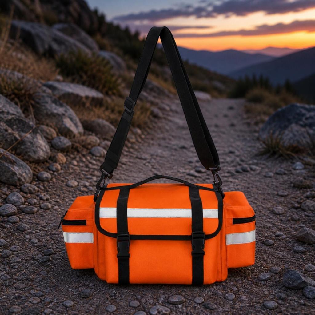 Portable Waterproof First-Aid Shoulder Bag Hands-No-Hands Tool