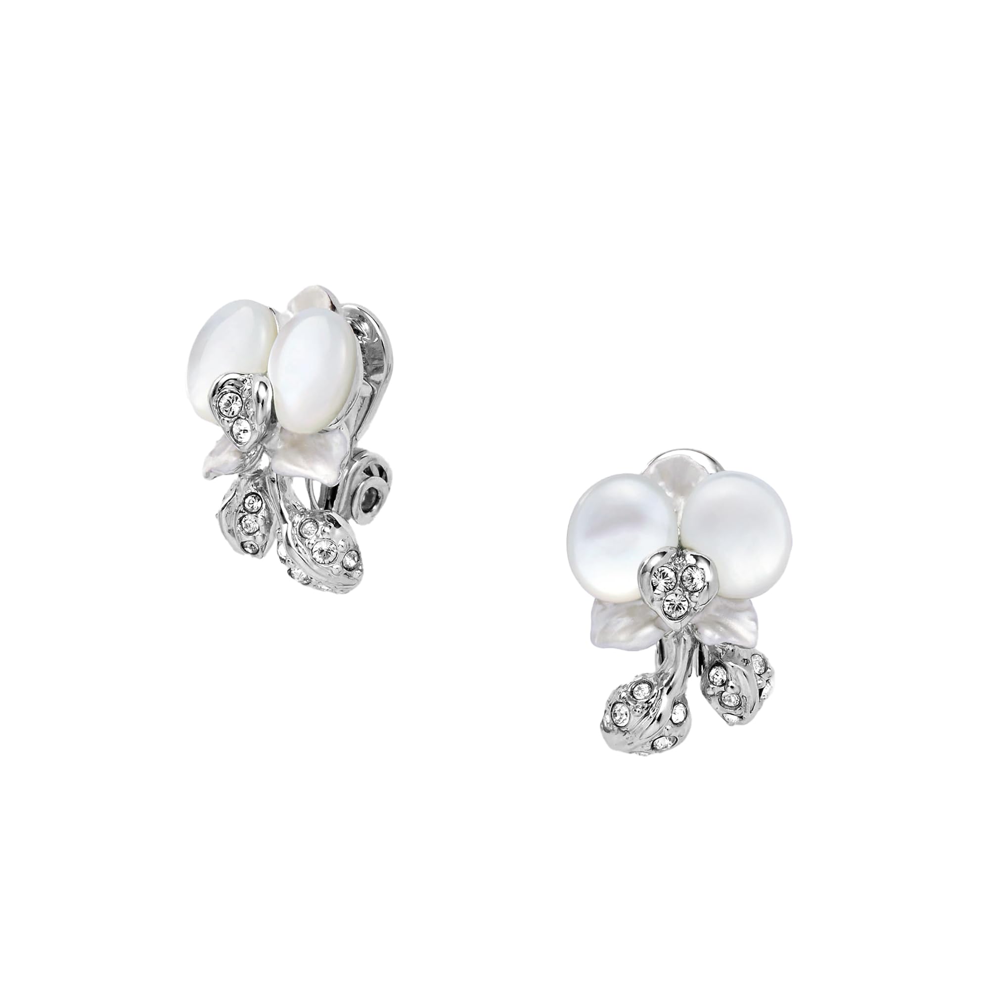 

Earrings Phalaenopsis VBME3671 MP [Vendome Boutique] белый