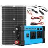 4000W Solar Panel Transformer  Modified Sine Wave Solar Power Inverters+18W Car Adapter Charging Converter DC 12V To AC 110V/220V