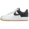 Air Force 1 Low 07 LV8 White Black Metallic Silver Unisex Sneakers Summit-White Gum-Yellow IB6847-100