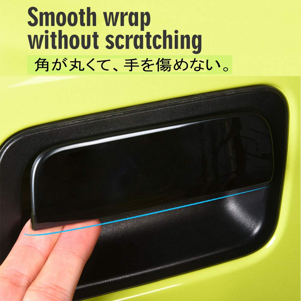 Boltry Suzuki New Jimny JB64 JB74 Type Stainless Steel Material Tail Door Handle Cover