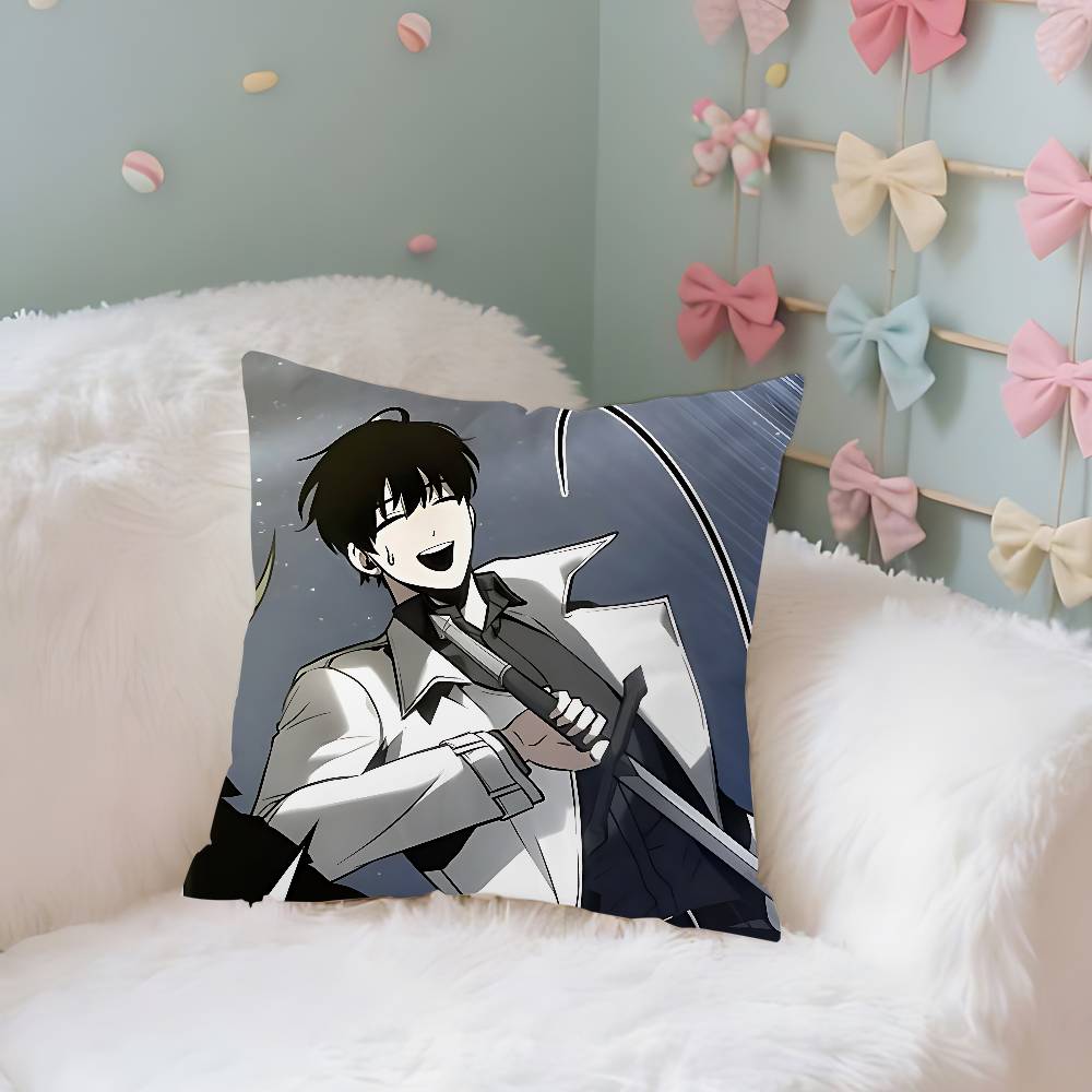Kim Dokja ORV Case Plush Fabric Soft Pillowcase Double Sided Print Cushion Cover Household Gifts