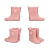 Kids' Rain Shoes, Rain Boots, Sizes 15-22cm, Boys and Girls, Unisex, Lightweight, Mid-Length, with Reflective Panels