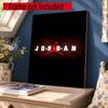 Jordan Diamond Painting Round Diamond Mosaic Rhinestones Diamond Embroidery Craft Kit Wall Decor Without Frame