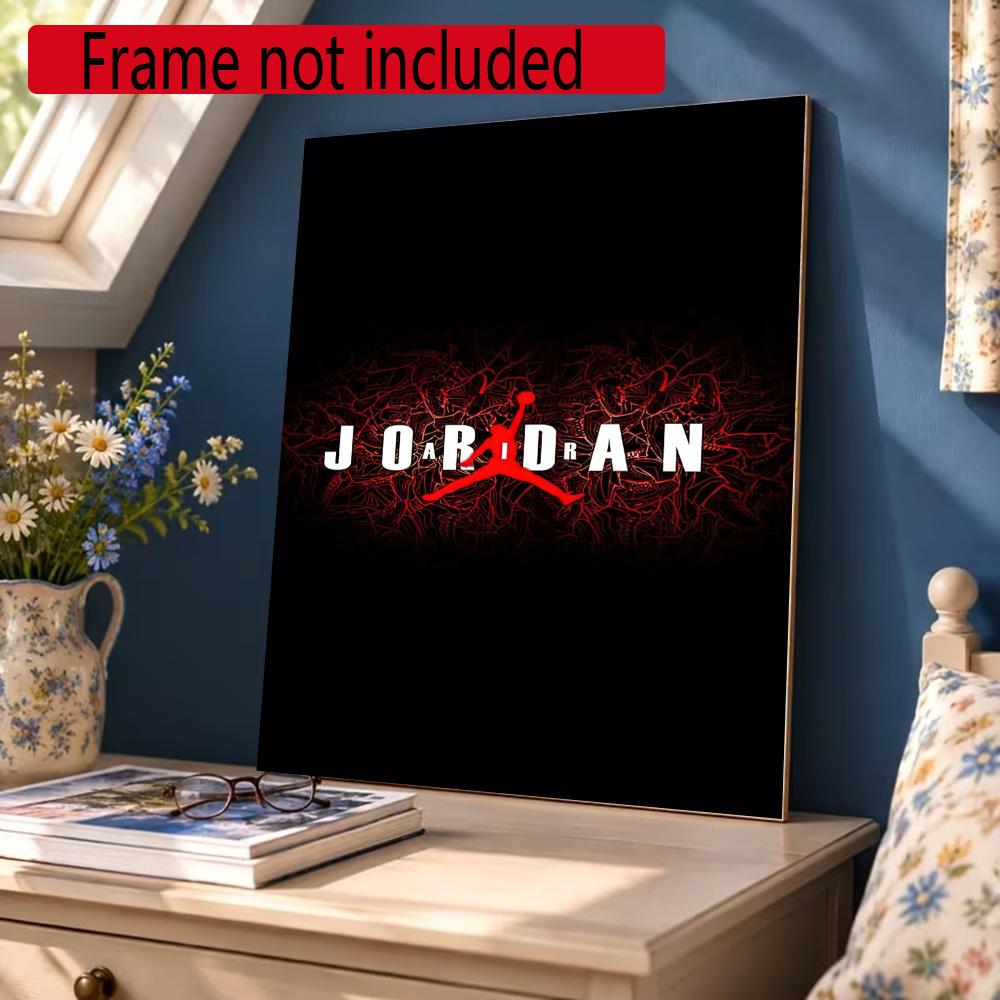 Jordan Diamond Painting Round Diamond Mosaic Rhinestones Diamond Embroidery Craft Kit Wall Decor Without Frame