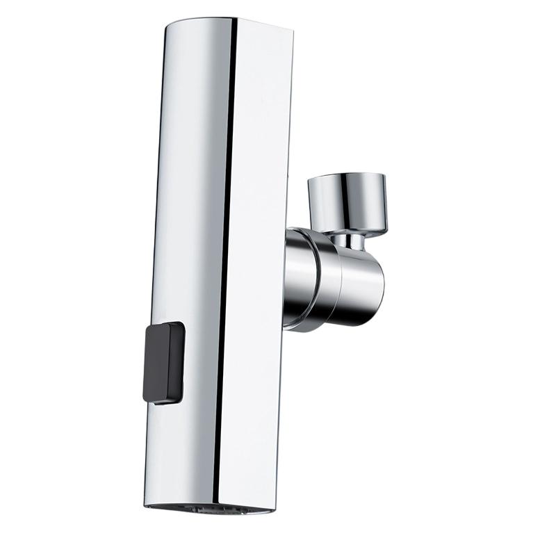 1Pc New Kitchen Waterfall Three-mode Universal Swivel Extension Faucet Splash-proof Nozzle Sink Multi-function