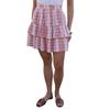 Threadbare Womens/Ladies Gingham Regular Mini Skirt