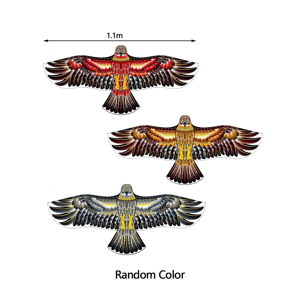 

1.2м/1.6м/1.8м Кайт Орел 50 Метрів Лінія для кайта Великий Орел Літаючий Птах Кайти Дитячий Подарунок Сімейні Поїздки Сад Спорт на Відкритому Повітрі DIY Іграшка 1