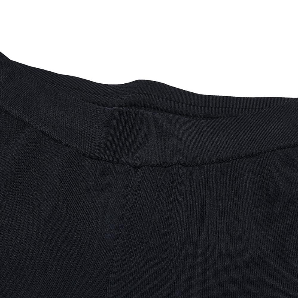 FILA Lifestyle White Trendy Versatile Knitted Sports Pants Women bottoms F51W533601F-NV