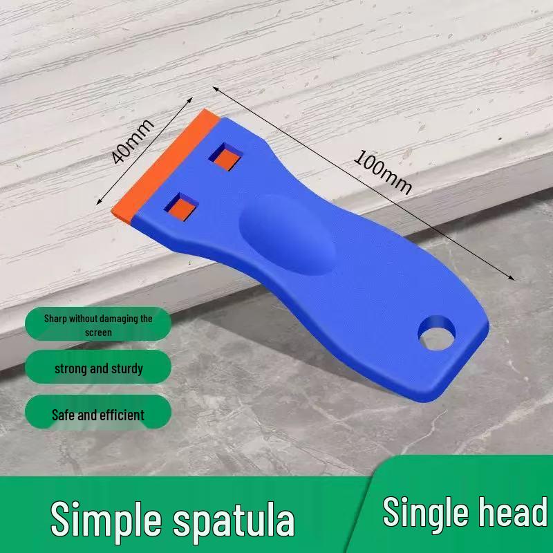Multi-Functional Plastic Scraper for Screens and Glass - Safe Glue and Stain Remover