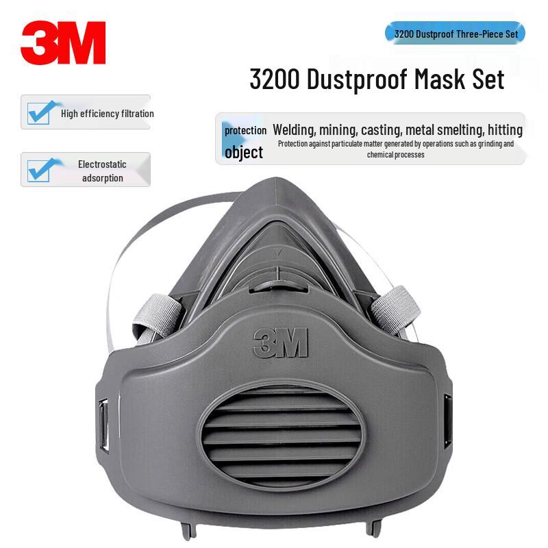 3M 3200 Respirator Dust Protection Kit