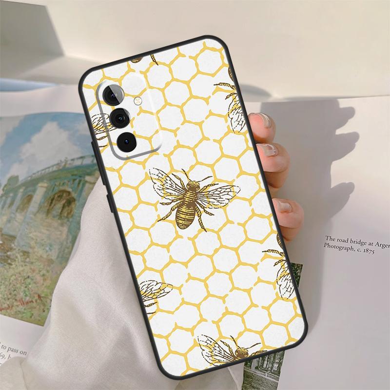 Bee Honey Case For Samsung Galaxy A16 A26 A56 A36 A06 A52 A53 A33 A13 A34 A54 A14 A15 A35 A55 A22 A32