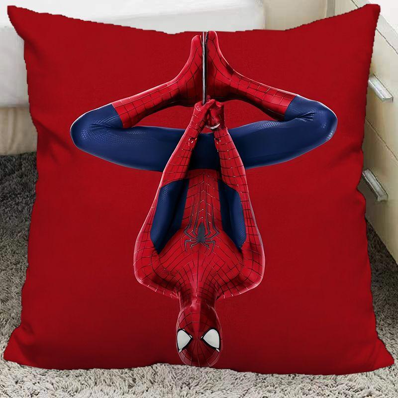 Spiderman Avengers Movie Peripheral Pillow Double-Sided Bedside Pillow Cushion